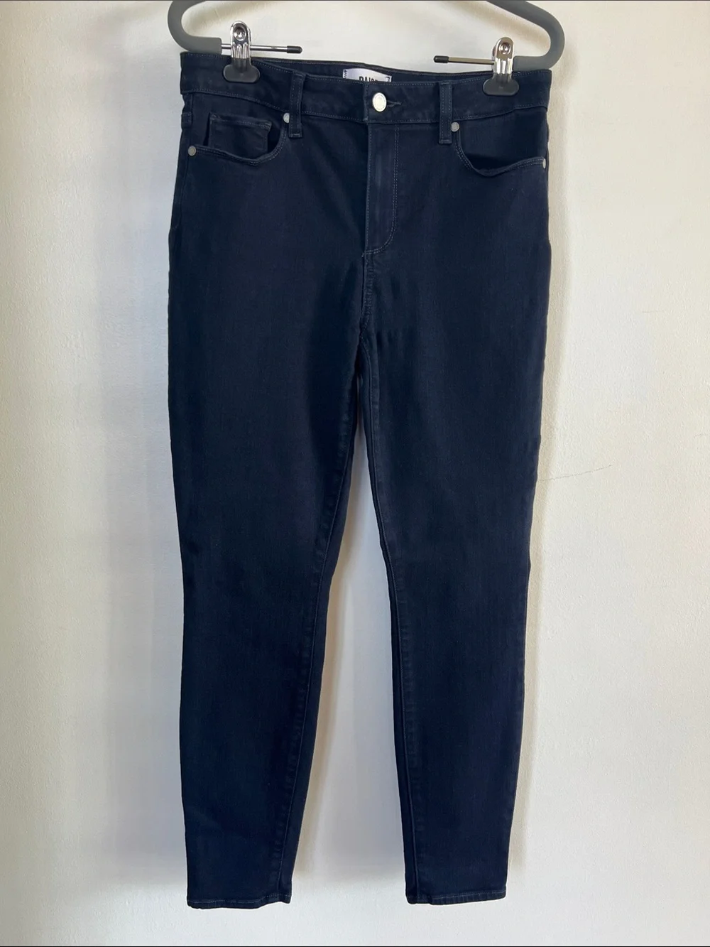 PAIGE Midnight Blue Skinny Jeans - Hoxton Ankle